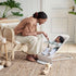 BabyBjörn Balance Bliss 3D Jersey Baby Bouncer- Light Beige (EX DISPLAY)